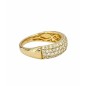SORTIJA DE DIAMANTES PAVE EN ORO AMARILLO