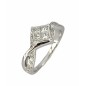 SORTIJA DE ORO BLANCO CON DIAMANTES