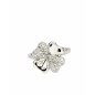 SORTIJA DE ORO BLANCO CON DIAMANTES