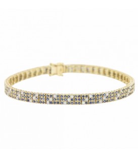 Sapphire and diamonds bracelet