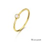 ANILLO ORO SOLITARIO DIAMANTE