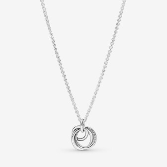 Collar con Colgante Círculo Familiar Siempre