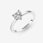 Sparkling Heart Solitaire Ring