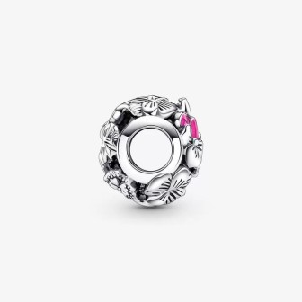 Charm de la Amistad con Flores Pensamiento