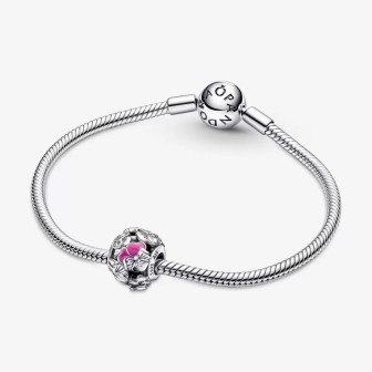 Charm de la Amistad con Flores Pensamiento