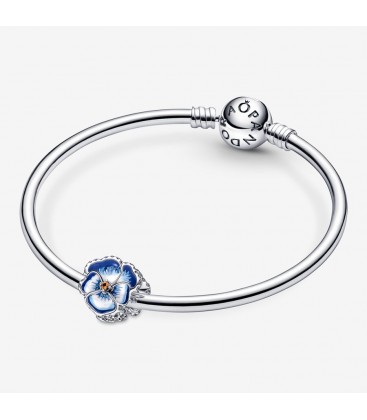 Charm Flor Pensamiento Azul