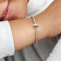 White Daisy Flower Spacer Charm