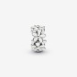 White Daisy Flower Spacer Charm