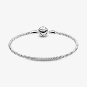 Pulsera Moments en plata de ley Malla