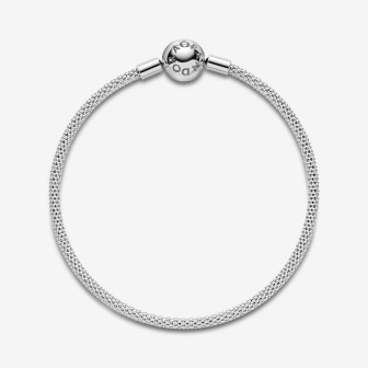 Pulsera Moments en plata de ley Malla