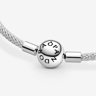 Pulsera Moments en plata de ley Malla