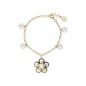 PULSERA ROXANA EN PERLA Y MADREPERLA