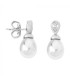 PENDIENTES SELENE PLATA PERLA LAGRIMA 8MM