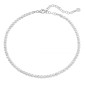 COLLAR BALLET PLATA CON  PERLAS 4MM