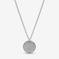 Pandora Timeless Pavé Round Pendant Necklace