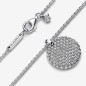 Pandora Timeless Pavé Round Pendant Necklace