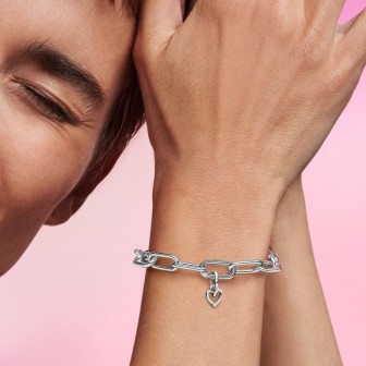 Charm Mini Colgante Corazón a Mano Alzada Pandora ME