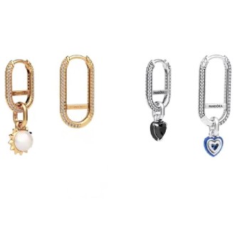 Charm Mini Colgante Corazón a Mano Alzada Pandora ME