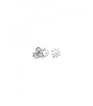 PENDIENTES CIES PLATA MINI FLOR