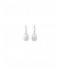 PENDIENTES TENDER EN PLATA PERLA BARROCA