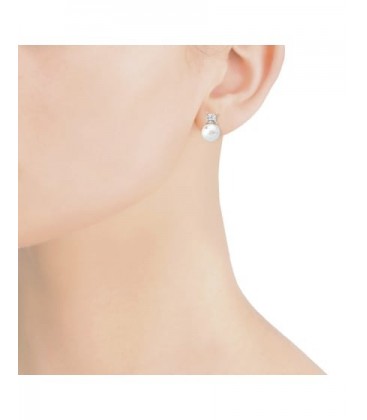 PENDIENTES SELENE DORADO 8 mm