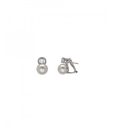 PENDIENTES SELENE PLATA 10mm