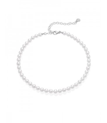 COLLAR BALLET PLATA 6mm