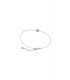 PULSERA CIES PLATA PERLA GRIS