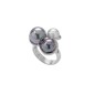 ANILLO GALAXY EN PLATA CON PERLAS MULTICOLOR ANILLO GALAXY EN PLATA CON PERLAS MULTICOLOR