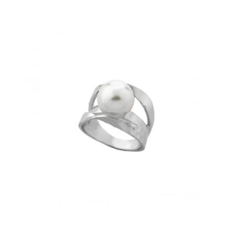 ANILLO PLANET PERLA BLANCA