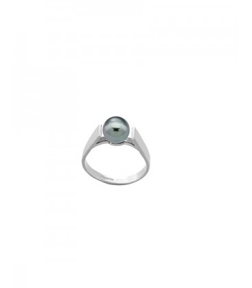 ANILLO NUADA PERLA GRIS