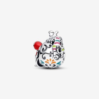 Charm Calavera de Miguel y Dante de Coco de Disney Pixar que Brilla en la Oscuridad