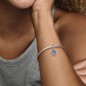 Charm colgante Doble Corazón Estrella Fugaz
