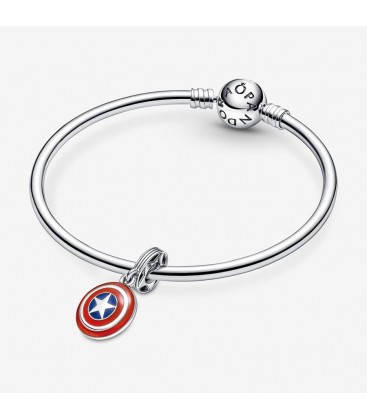 Charm Colgante Escudo Capitán América los Vengadores de Marvel