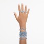 Pulsera Gema Tallas mixtas, Azul, Baño de rodio