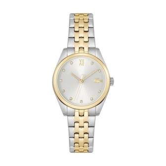 Reloj Lacoste Tuilerie Plateado y Dorado Analógico