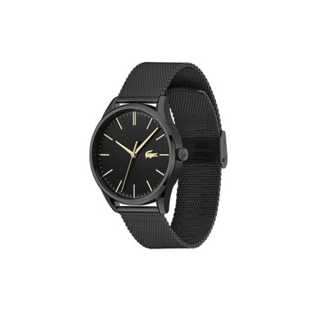 Reloj Lacoste Vienna  Acero Inoxidable Negro Analógico