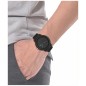 RELOJ  LACOSTE.12.12 CON CORREA DE SILICONA NEGRA
