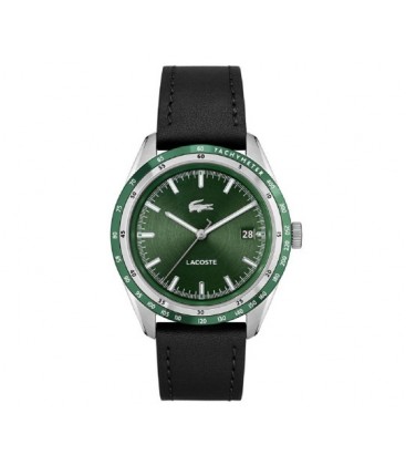 Reloj Lacoste Everett Verde, Plateado y Negro Analógico