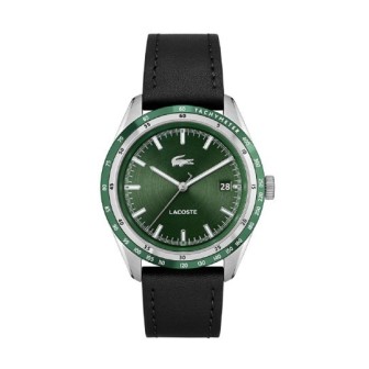 Reloj Lacoste Everett  Verde, Plateado y Negro Analógico