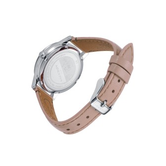 Reloj de Mujer Ecosolar caja de acero reciclado y correa vegana