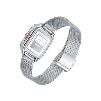 Reloj de Mujer Magnum caja bicolor y malla milanesa de acero