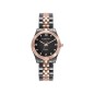 Reloj de Mujer Chic caja y brazalete de cerámica y acero Ip rosa