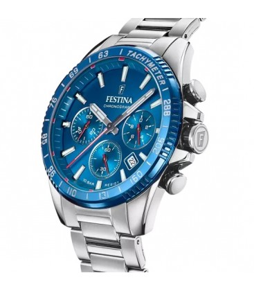 RELOJ FESTINA TIMELESS CHRONOGRAPH CON ESFERA AZUL