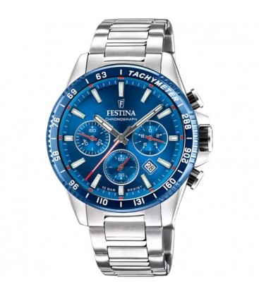 RELOJ FESTINA TIMELESS CHRONOGRAPH CON ESFERA AZUL