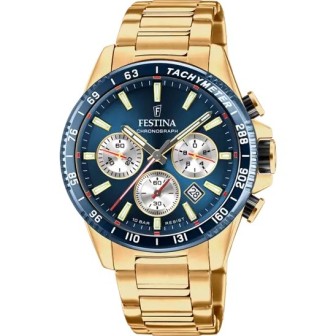 RELOJ  FESTINA TIMELESS CHRONOGRAPH CON ESFERA AZUL