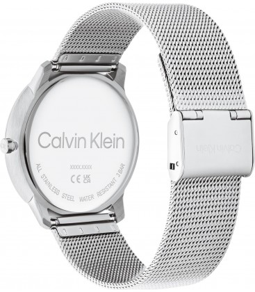 Reloj Calvin Klein Iconic Mesh Plateado