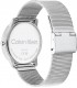 Reloj Calvin Klein Iconic Mesh Plateado