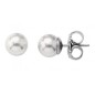 PENDIENTES LYRA PLATA 8MM PENDIENTES LYRA PLATA 8MM