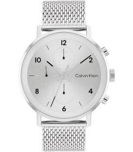 Reloj Calvin Klein Modern Plateado Multifunción
